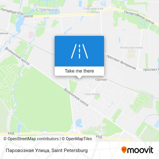 Паровозная Улица map