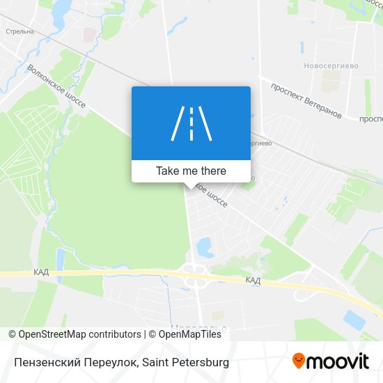 Пензенский Переулок map