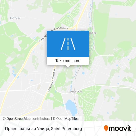 Привокзальная Улица map