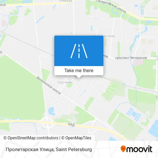 Пролетарская Улица map