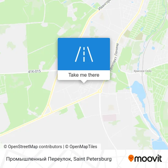 Промышленный Переулок map