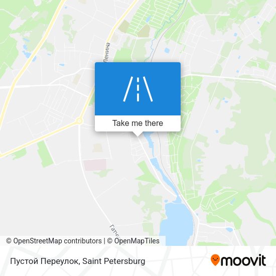 Пустой Переулок map