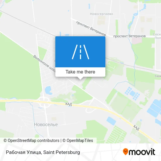 Рабочая Улица map