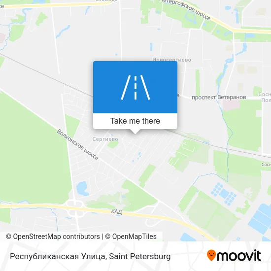 Республиканская Улица map
