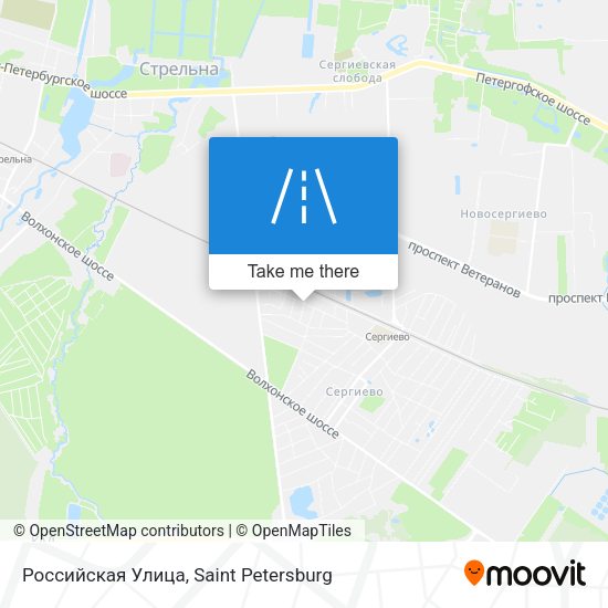 Российская Улица map