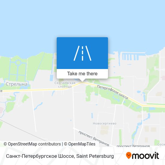 Санкт-Петербургское Шоссе map
