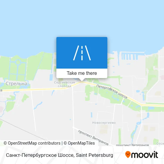 Санкт-Петербургское Шоссе map