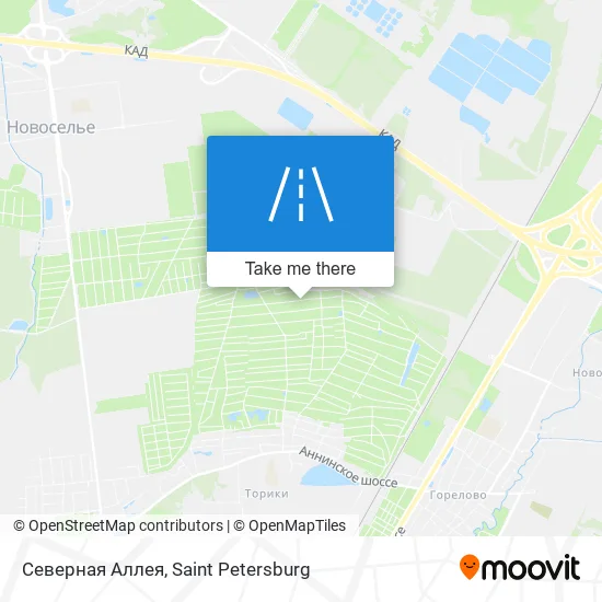 Северная Аллея map