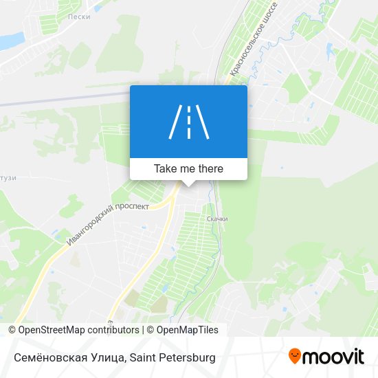 Семёновская Улица map