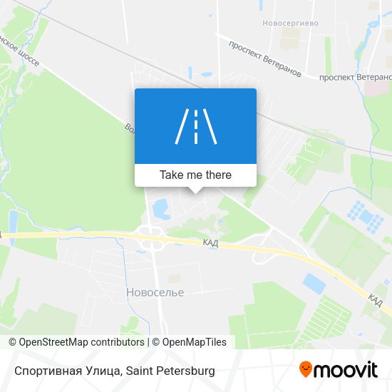 Спортивная Улица map