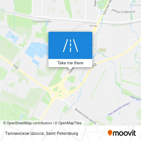Таллинское Шоссе map