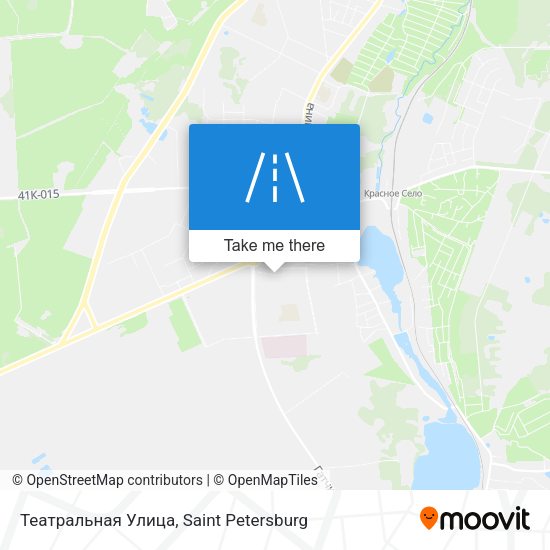 Театральная Улица map