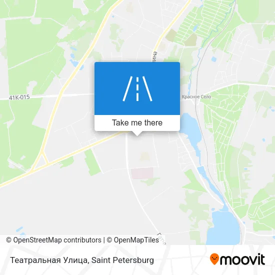 Театральная Улица map