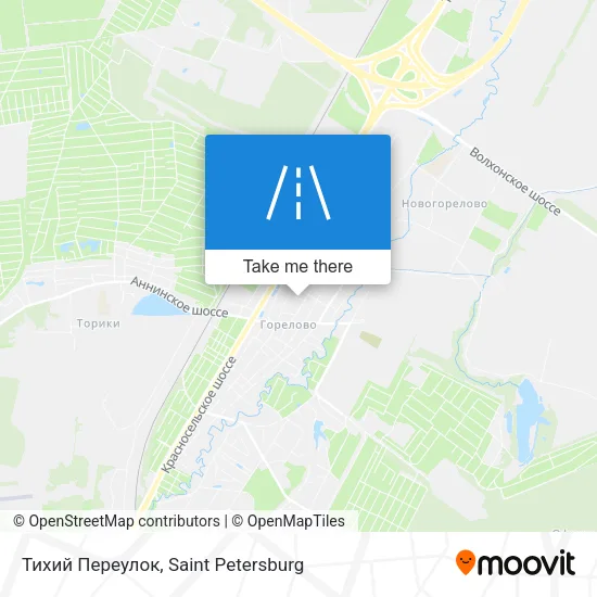 Тихий Переулок map