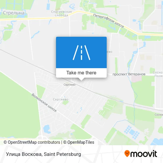 Улица Воскова map