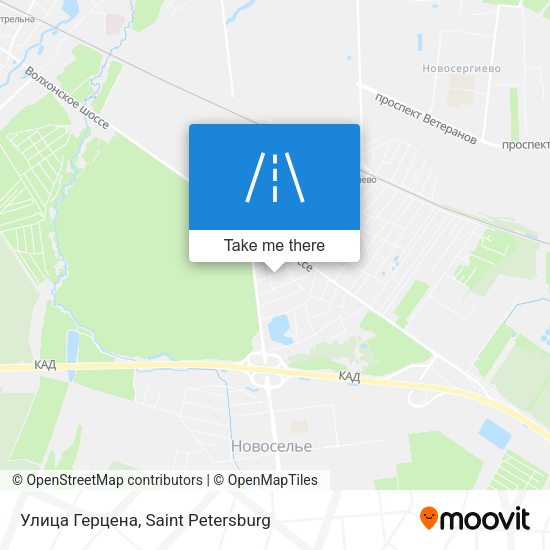 Улица Герцена map