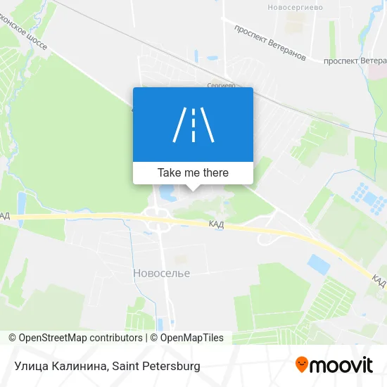 Улица Калинина map