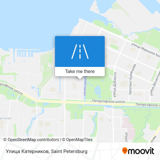 Улица Катерников map