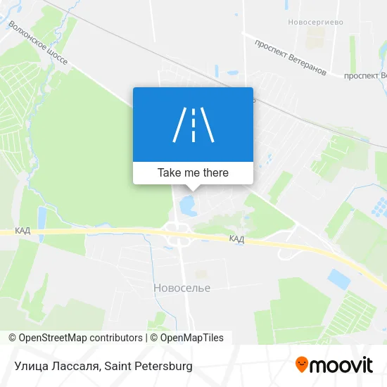 Улица Лассаля map