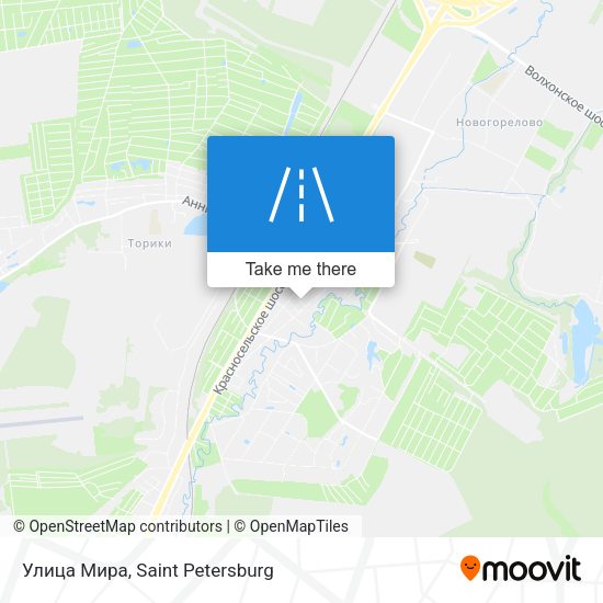 Улица Мира map