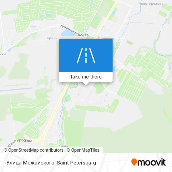 Улица Можайского map