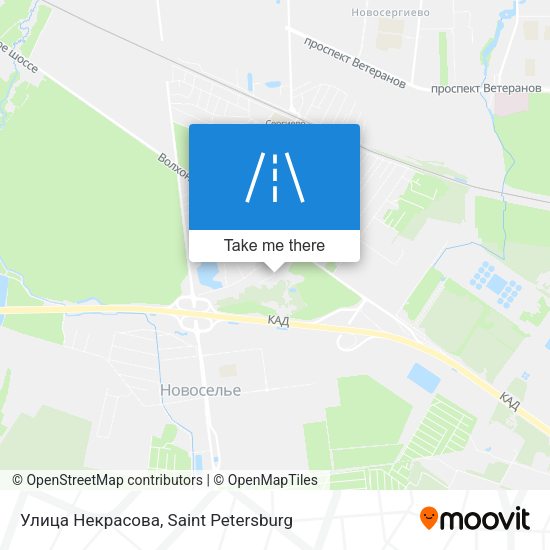 Улица Некрасова map