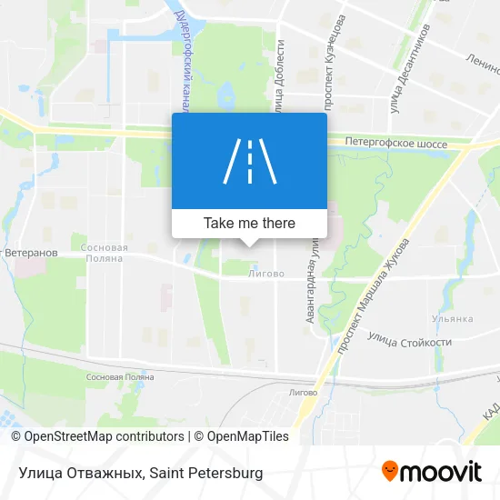 Улица Отважных map