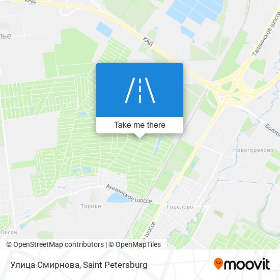 Улица Смирнова map