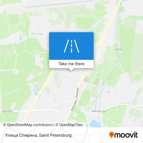 Улица Спирина map
