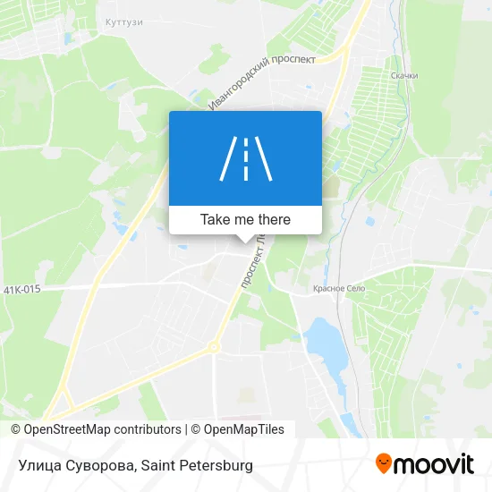 Улица Суворова map