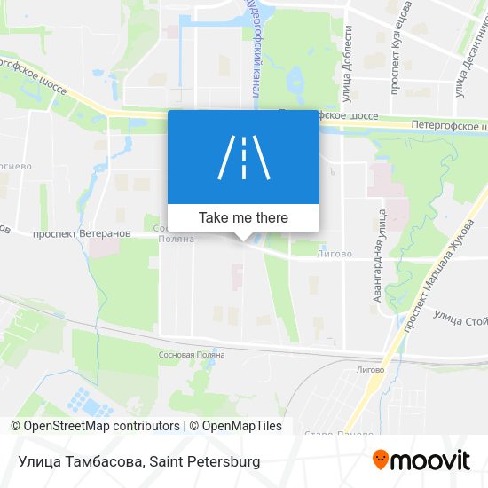 Улица Тамбасова map