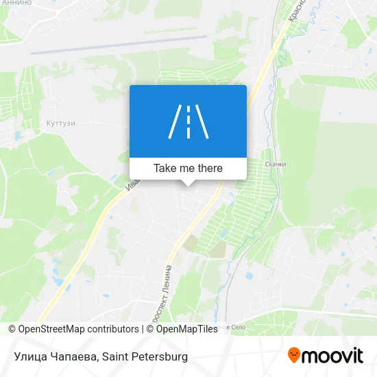 Улица Чапаева map