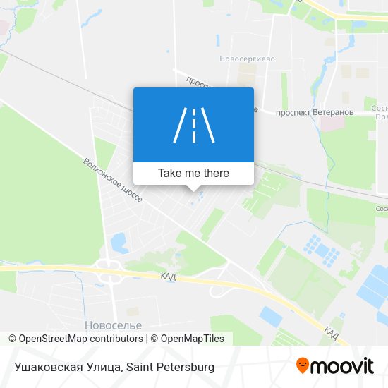 Ушаковская Улица map