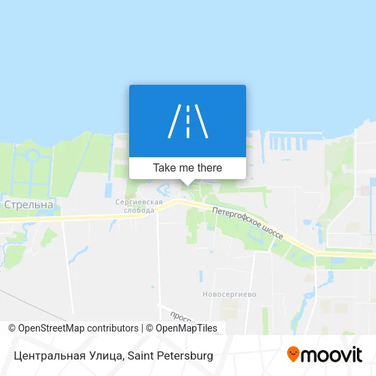 Центральная Улица map