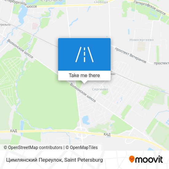 Цимлянский Переулок map