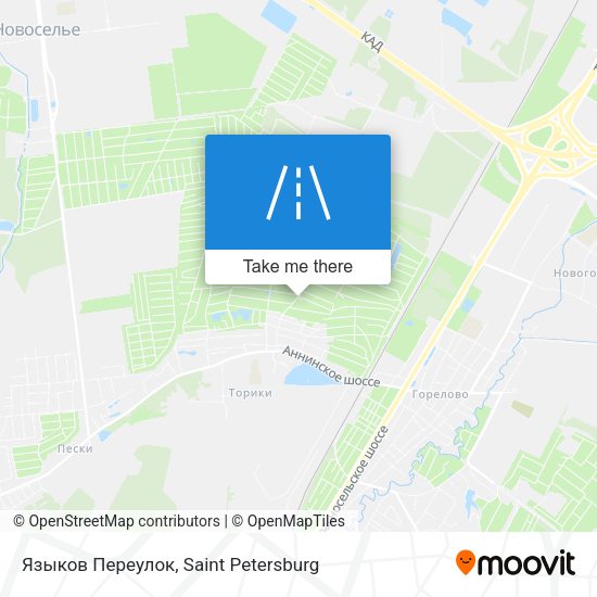 Языков Переулок map