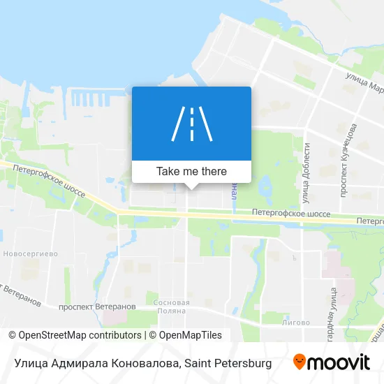 Улица Адмирала Коновалова map