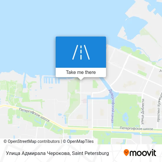 Улица Адмирала Черокова map