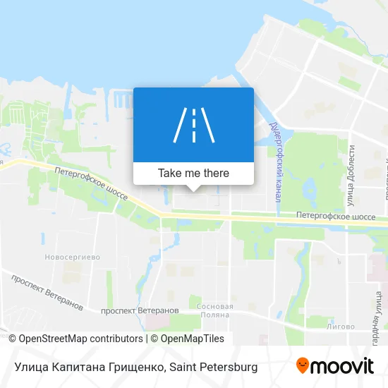 Улица Капитана Грищенко map