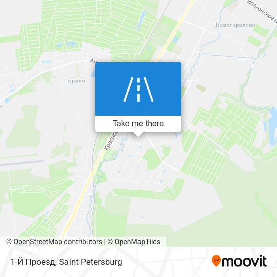 1-Й Проезд map