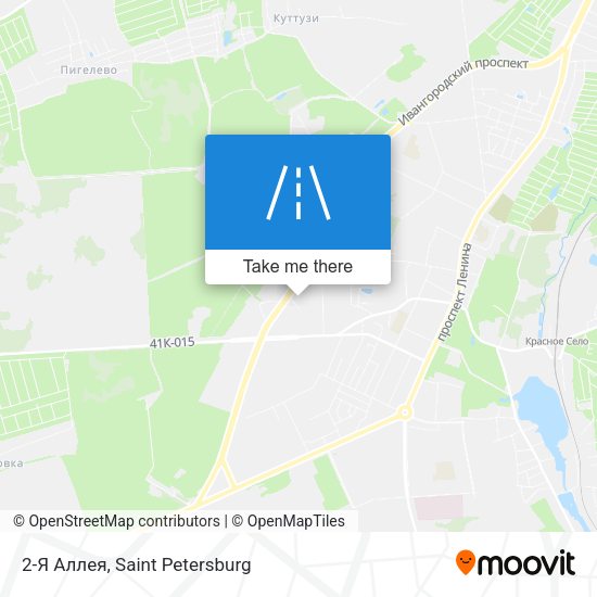 2-Я Аллея map