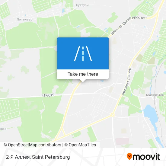 2-Я Аллея map