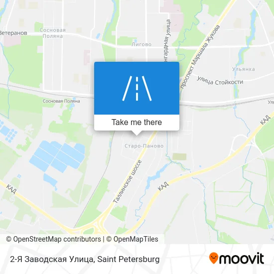 2-Я Заводская Улица map