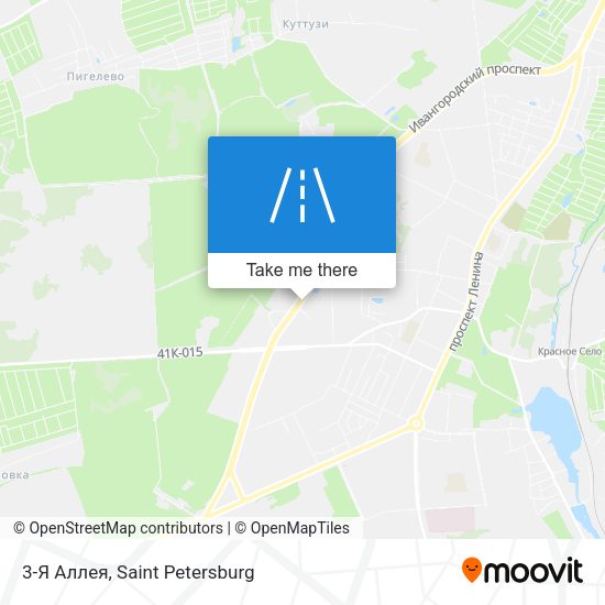 3-Я Аллея map