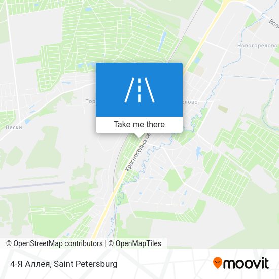 4-Я Аллея map