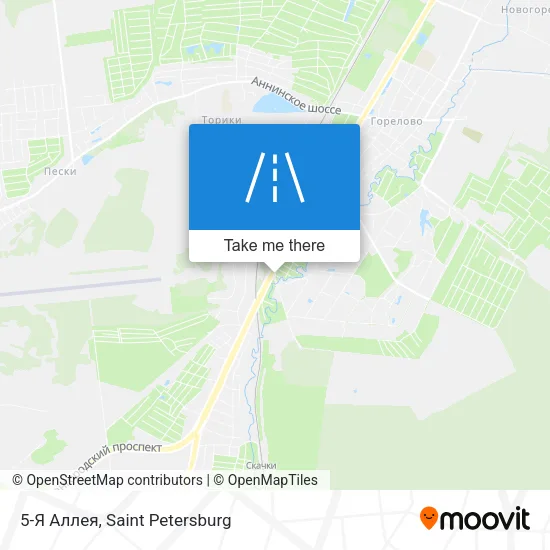 5-Я Аллея map