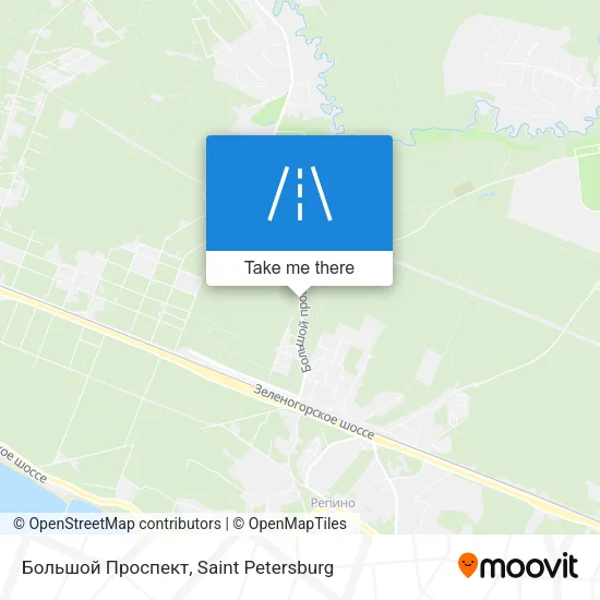 Большой Проспект map