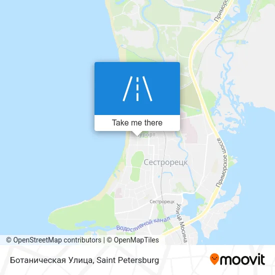 Ботаническая Улица map