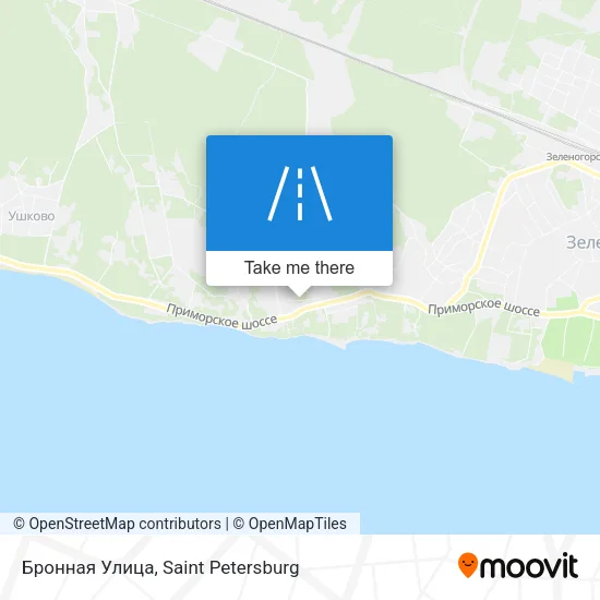 Бронная Улица map