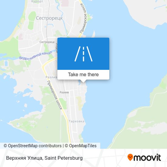 Верхняя Улица map